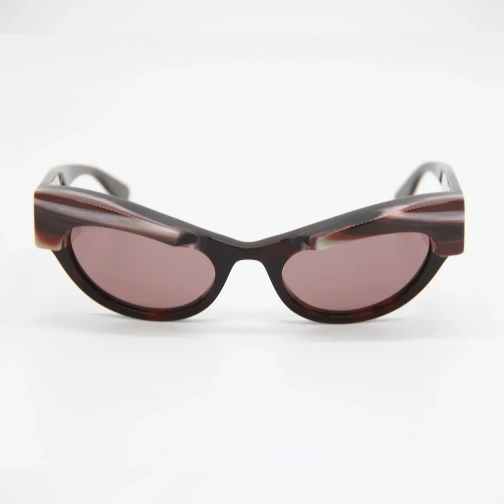 NEW GUCCI WOMEN PURPLE CAT EYE SUNGLASSES GUCCI